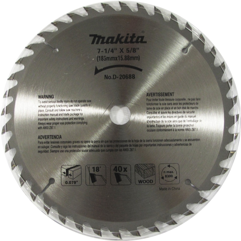 SAW BLADE/D-20688/WOOD/7-1/4″/4 – Hurricane Steel